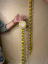 Surya Pushpa Toran – Yellow Lotus Floral Hanging with Pearl Beads for Home Decor Front Door Diwali & Wedding 🎉 /Latkans for backdrops & home decor