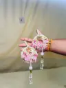 Blush Bloom Shubh Labh Decorative Door Hanging