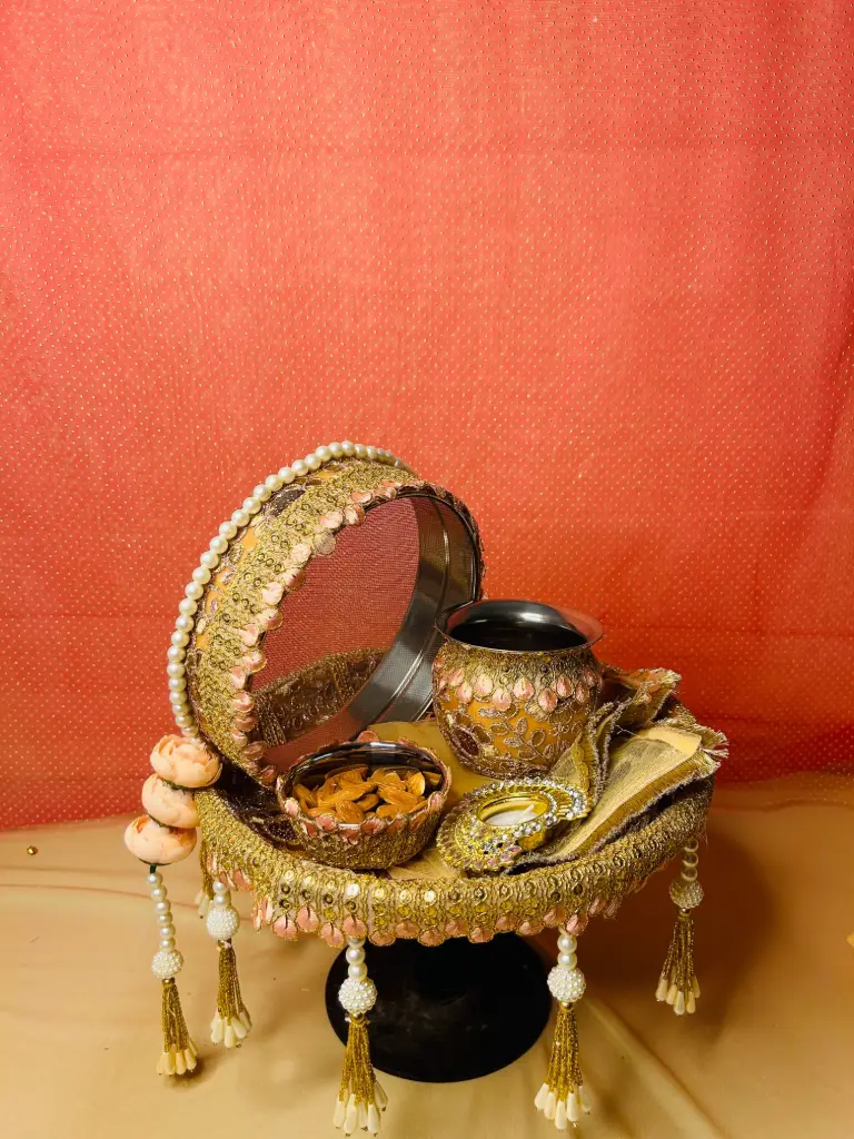 Chandrika – Royal Thali Decor Set”
