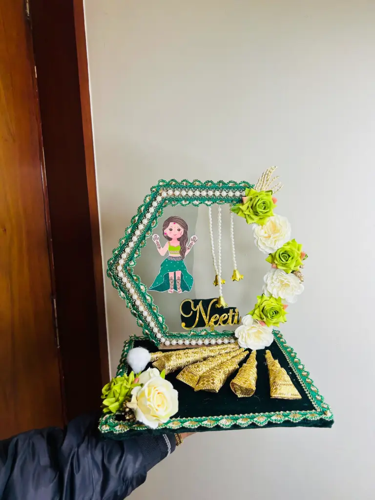 Personalized-Royal Mehndi Muse Platter