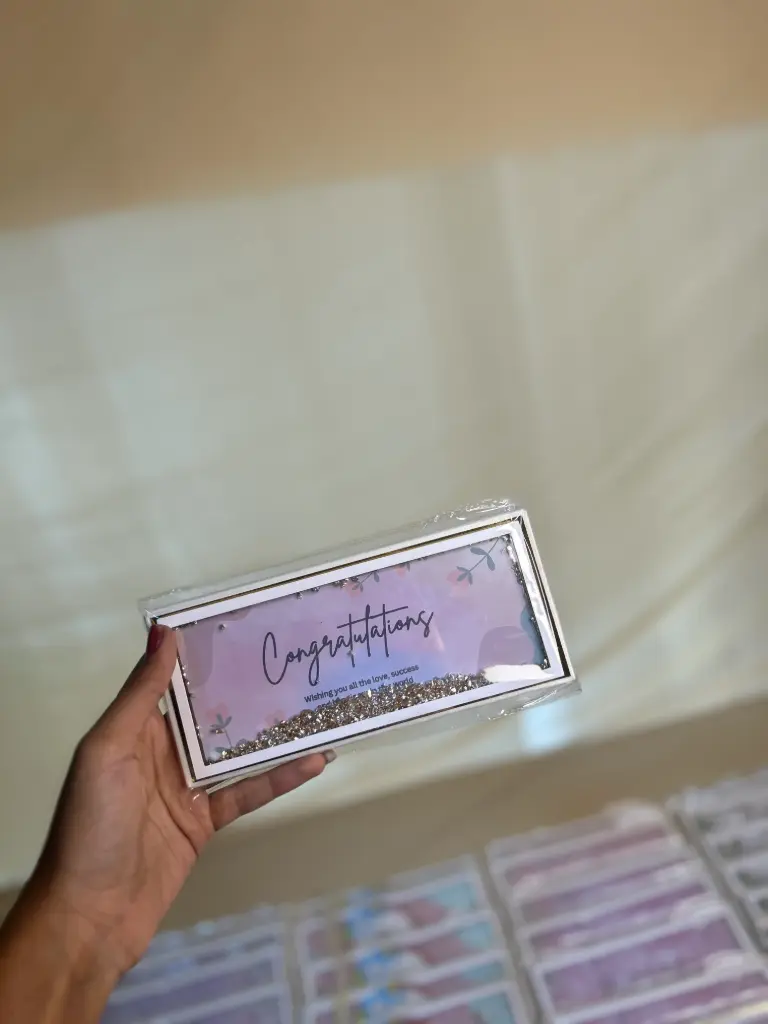 🎉 Congratulations – Glitter Shaker Gift 3D Envelopes-Set of 20