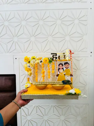 Haldi Happily Ever After Tray
